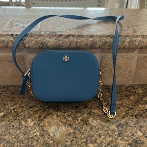 Blue Tory Burch Cross Body